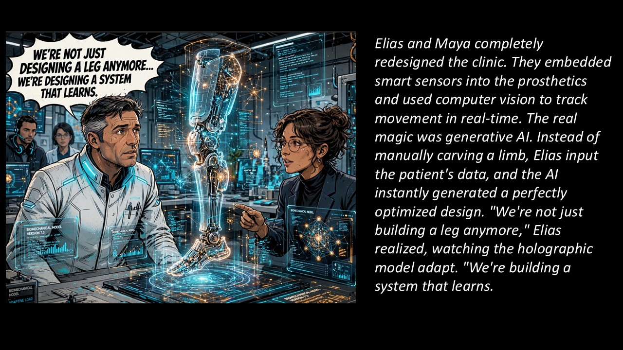 Prosthetic AI Clinic Slide 3