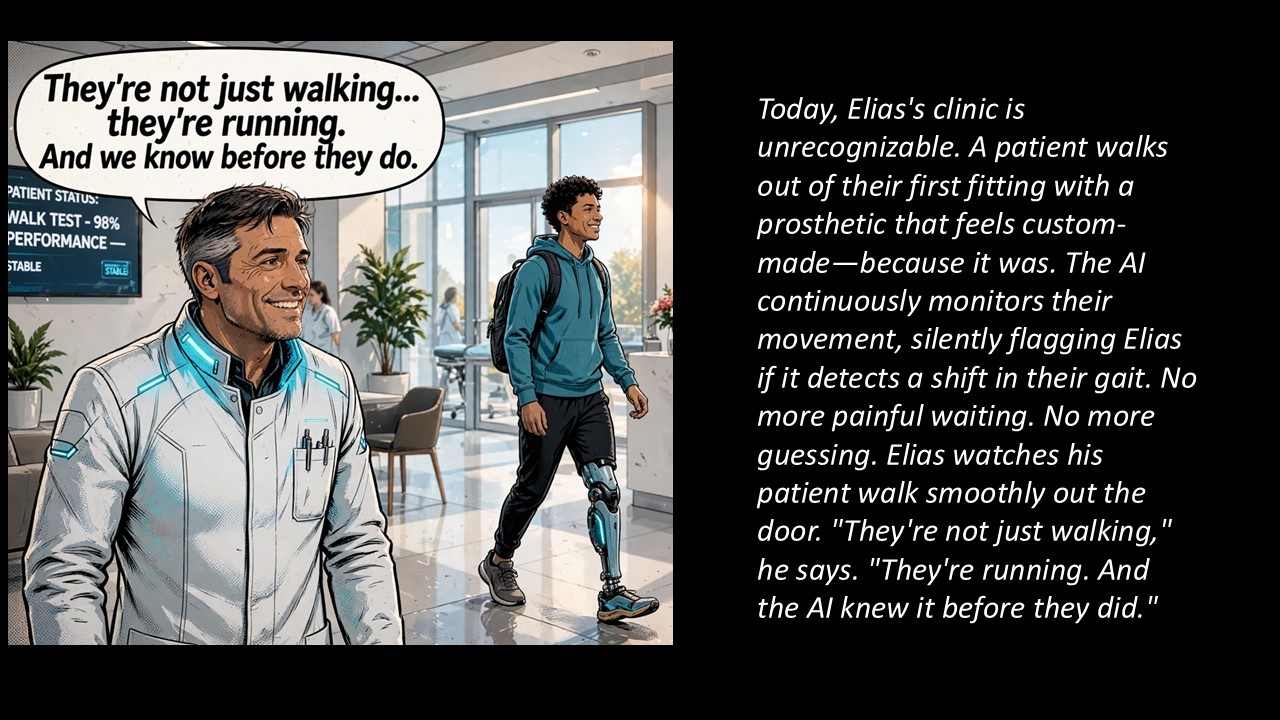 Prosthetic AI Clinic Slide 4